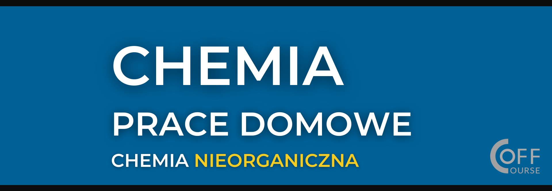 Chemia nieorganiczna – zadania z odpowiedziami