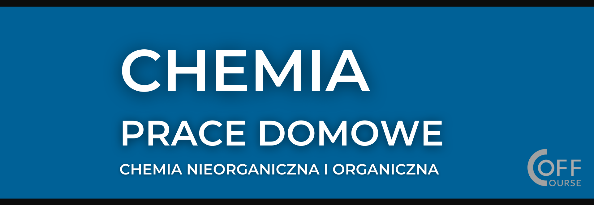 CHEMIA – prace domowe