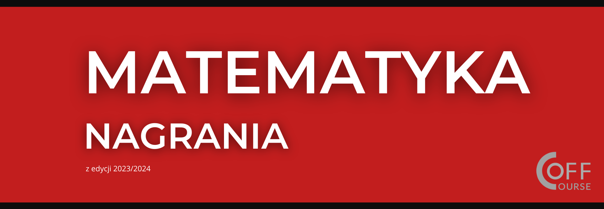 Nagrania zajęć z MATEMATYKI ROZSZERZONEJ do Matury 2025 <small>(edycja 2023/24)</small>